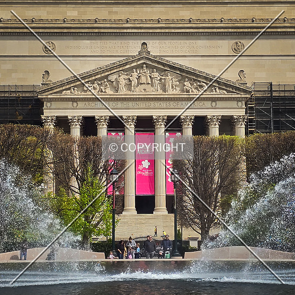 National Archives Building by Ryan Hildebrand