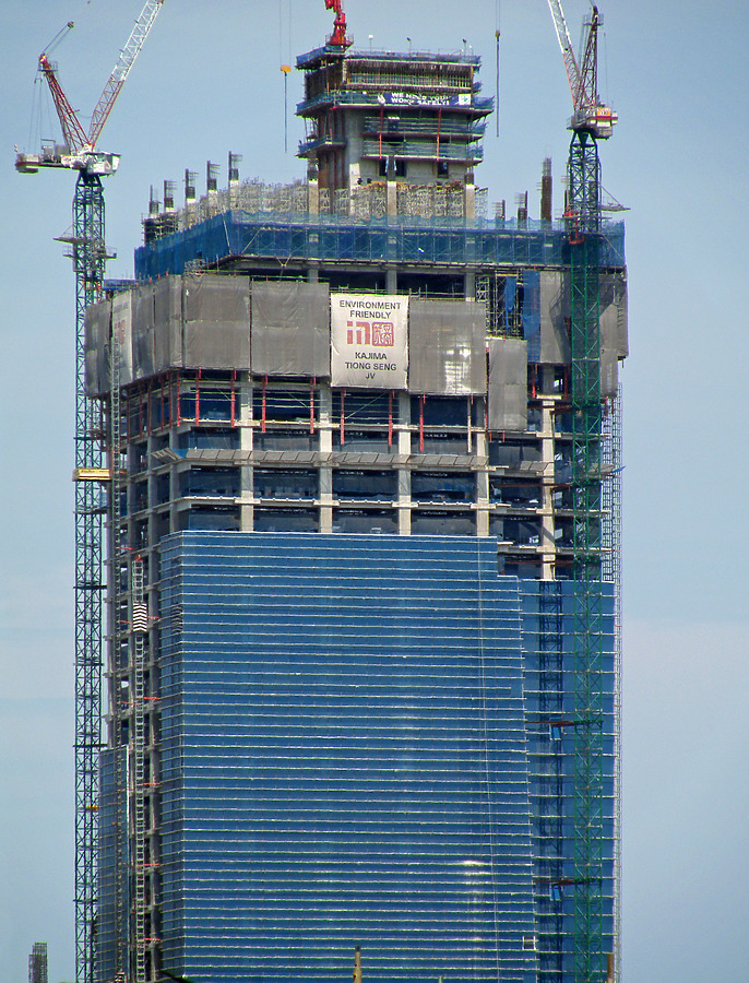 Marina Bay Financial Centre Tower 1 by Horst Kiechle