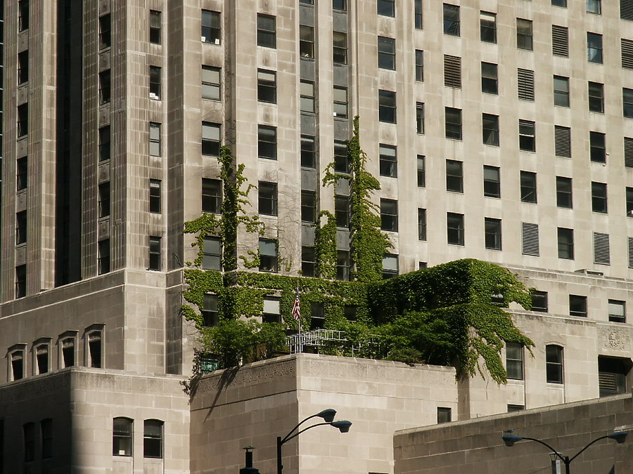 Riverside Plaza by Daniel Kieckhefer