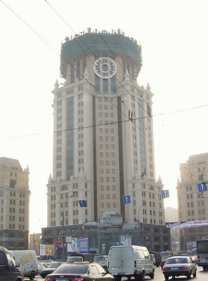 Paveletskaya Tower by Vehbi Inan
