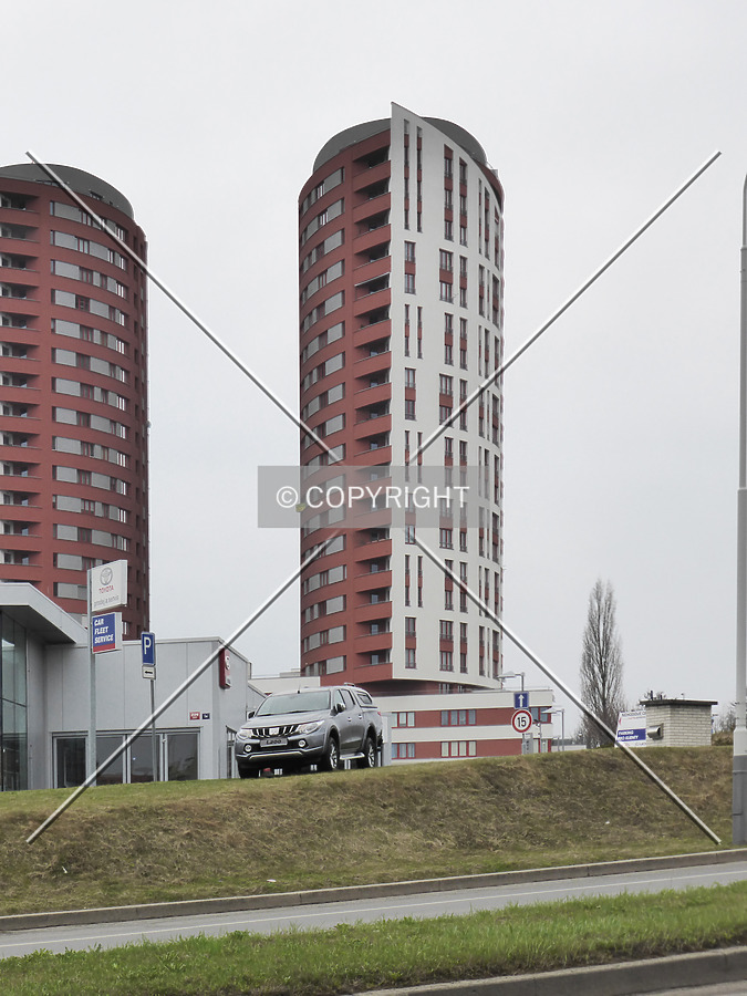 Prague Towers 2 by Nephilim
