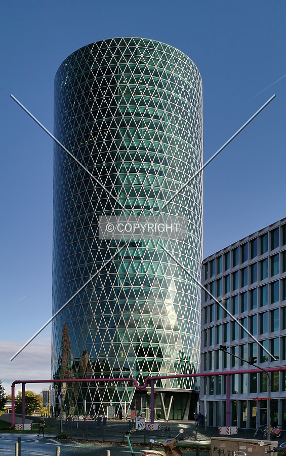 Westhafen Tower by Nephilim
