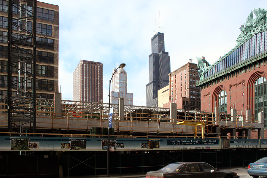 Library Tower by Daniel Kieckhefer