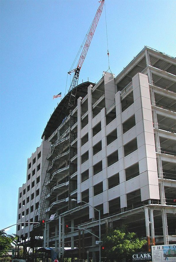 Tower at Convention Center Court by Jim Schwartz