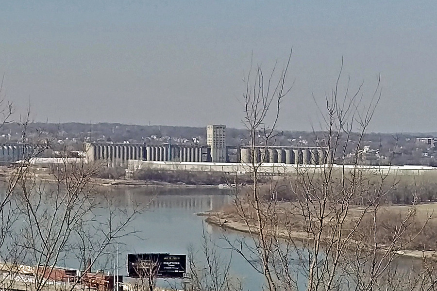 Public Levee Terminal Grain Elevators by Ryan Hildebrand