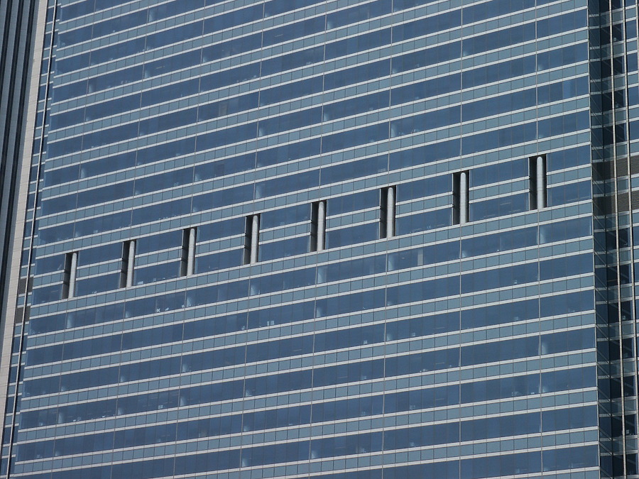 Blue Cross-Blue Shield Tower by Daniel Kieckhefer