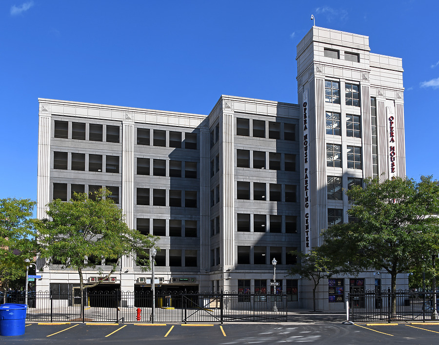 Detroit Opera House Parking Center by John W. Cahill