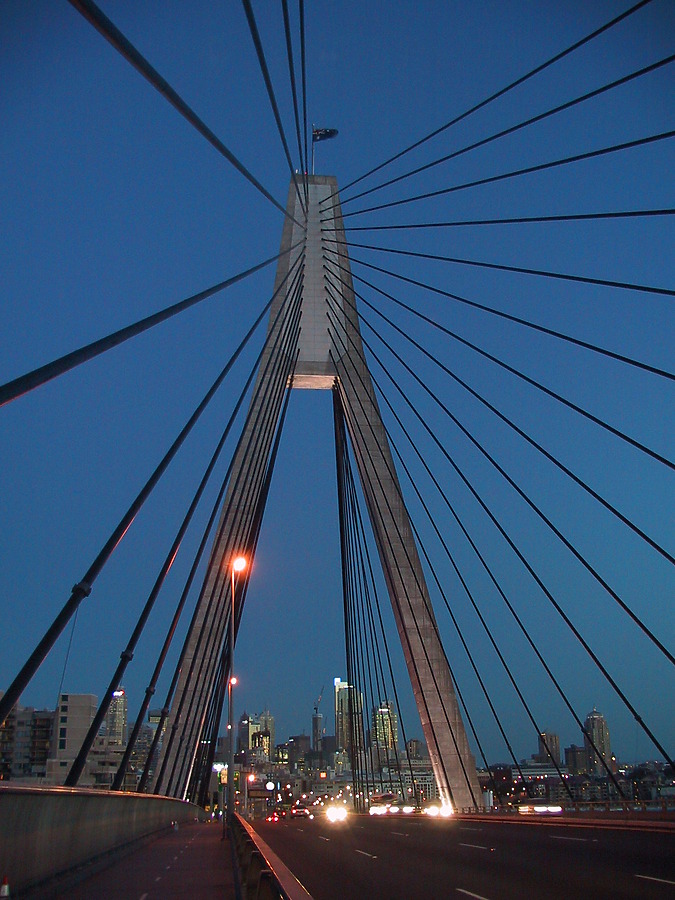 Anzac Bridge by John Bek