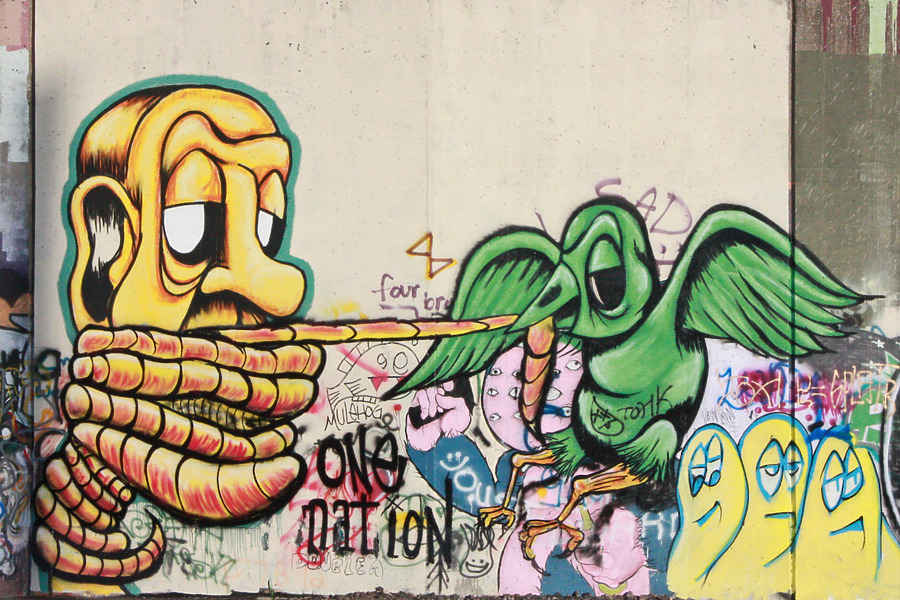 Saint Louis City Flood Wall (South Wall) by Ryan Hildebrand