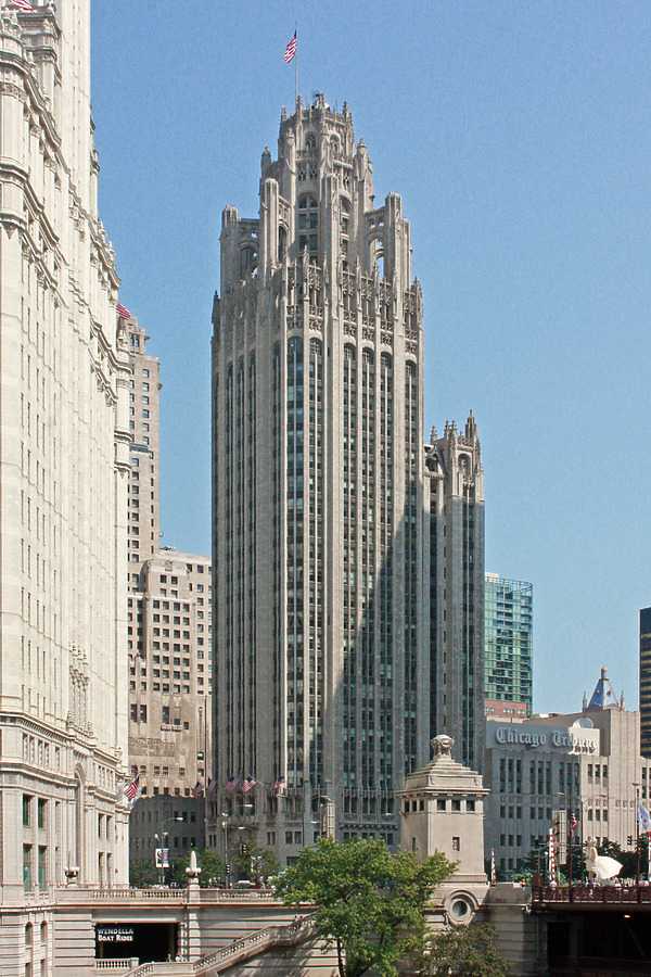 Tribune Tower by Ryan Hildebrand