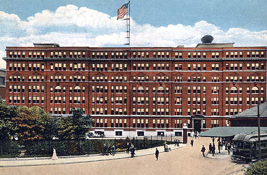 General Electric Works Main Office Building by United States Public Domain
