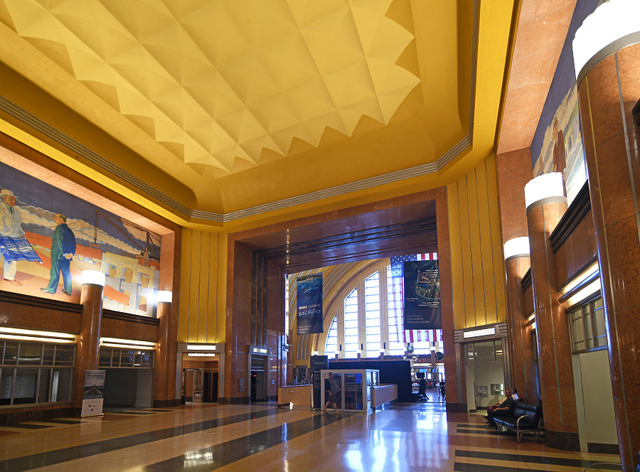 Cincinnati Museum Center at Union Terminal by John W. Cahill