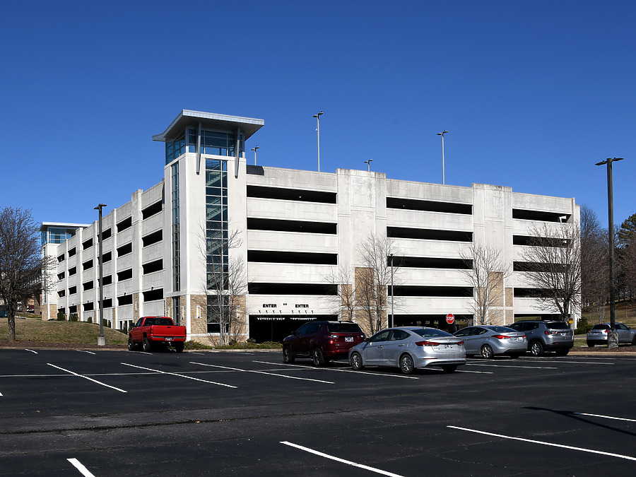 Johnson City Medical Center Parking Garage by John W. Cahill