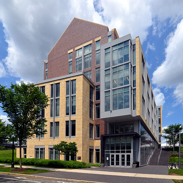 Rutgers Academic Building - West Wing by John W. Cahill