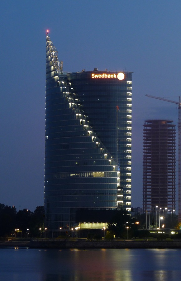 Swedbank Central Building by Judikaƫl Ninon