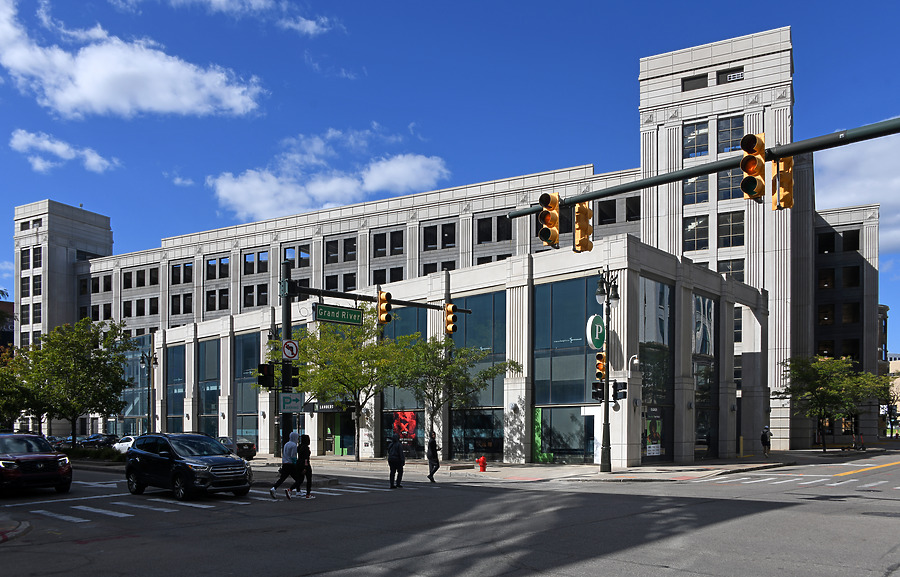 Detroit Opera House Parking Center by John W. Cahill