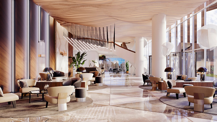 Lightpark Tower 1 by https://www.kapitel.ee/en/business-segment/in-development-liivalaia-complex-tallinn/