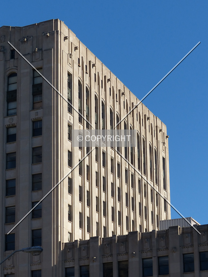 Detroit Free Press Building by Nate Lindsey