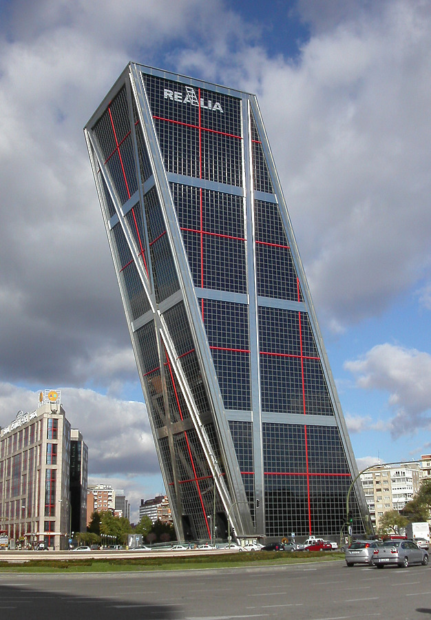 Puerta de Europa II by Cesar Serrano