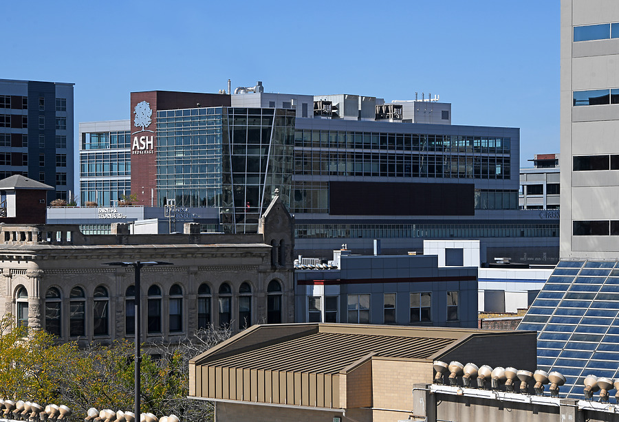 Ash Skyline Plaza by John W. Cahill