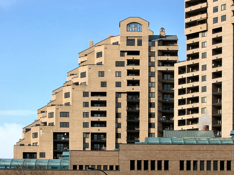 The Falls and the Pinnacle by James Peacock