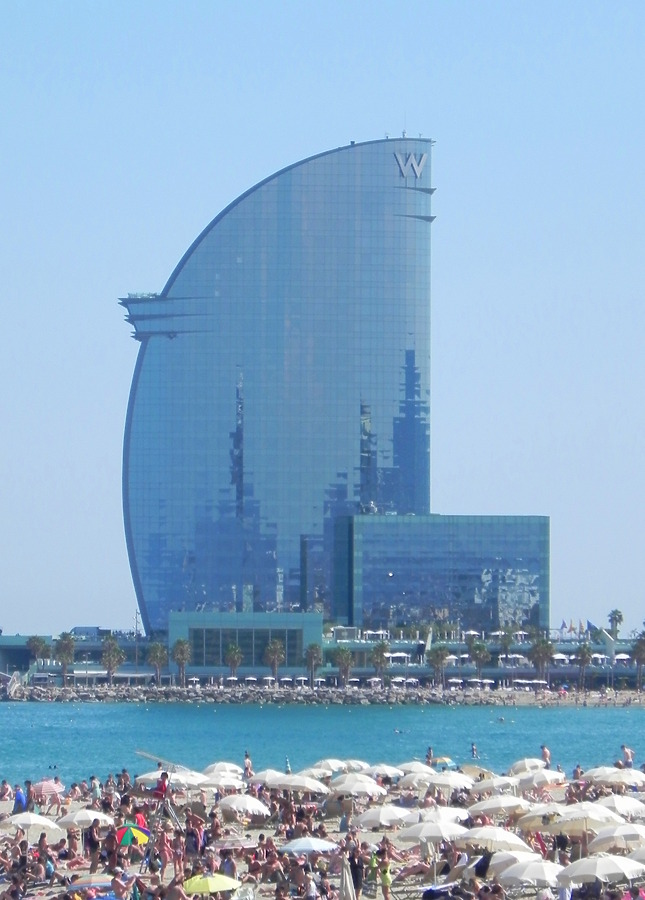 Hotel W Barcelona by Pierrick Bourge