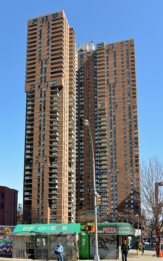 Manhattan Plaza Apartments  I by John W. Cahill