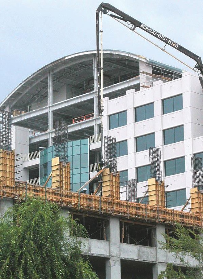Tower at Convention Center Court by Jim Schwartz