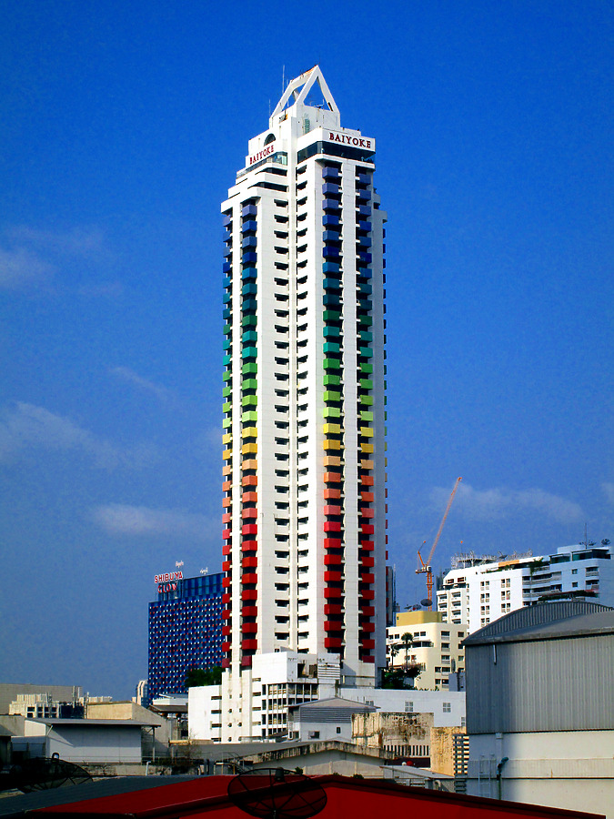 Baiyoke Tower I by Daniel Kieckhefer