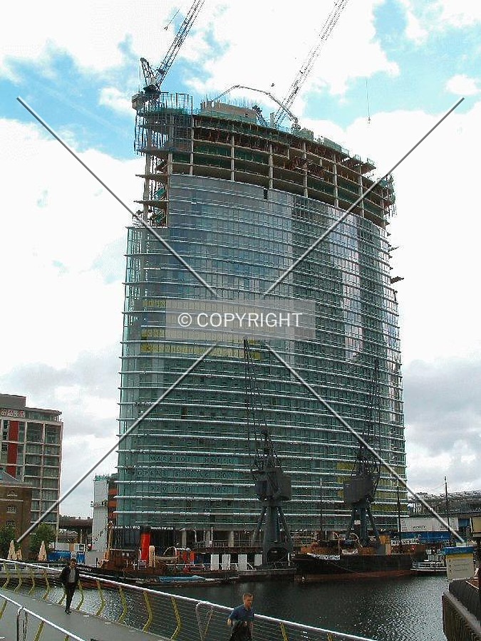 No.1 West India Quay by Mike Stanton