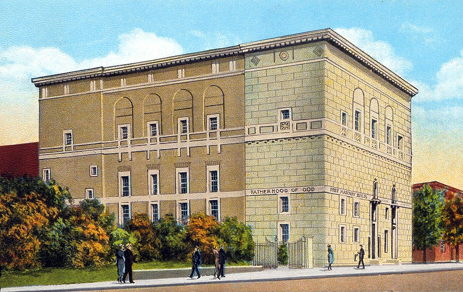 Springfield Masonic Center by C. T. American Art/ I. Robbins & Son