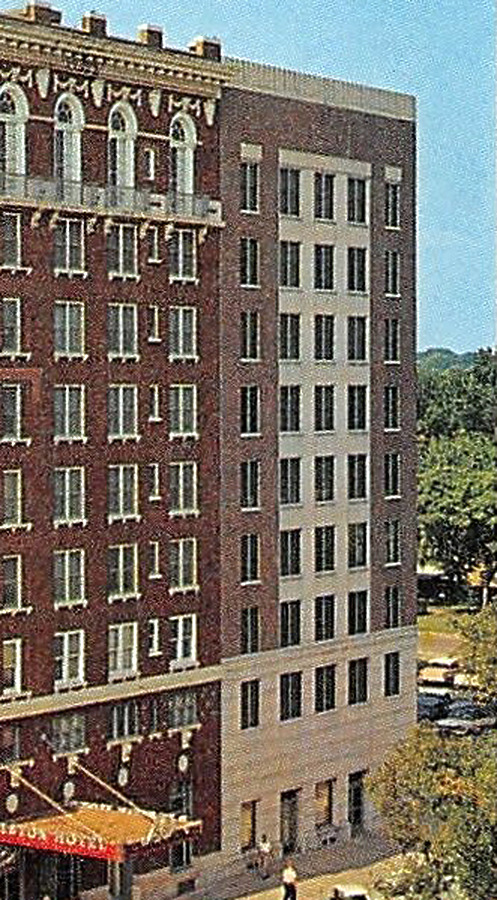 Ralston Towers Addition by Natural Color Post Card Co.