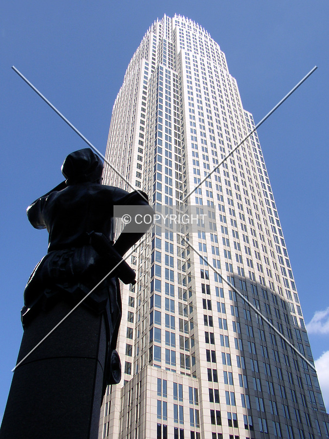 Bank of America Corporate Center by Chris Patriarca
