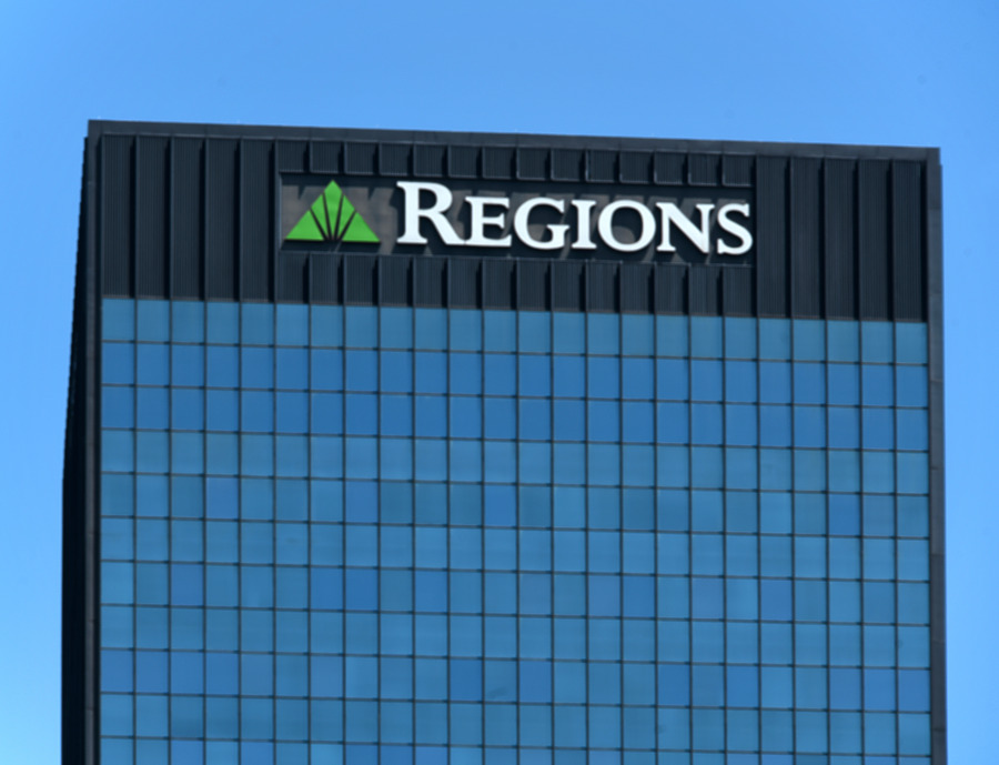 Regions Center by John W. Cahill