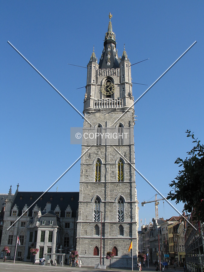 Belfort van Gent by Emmanuel D.