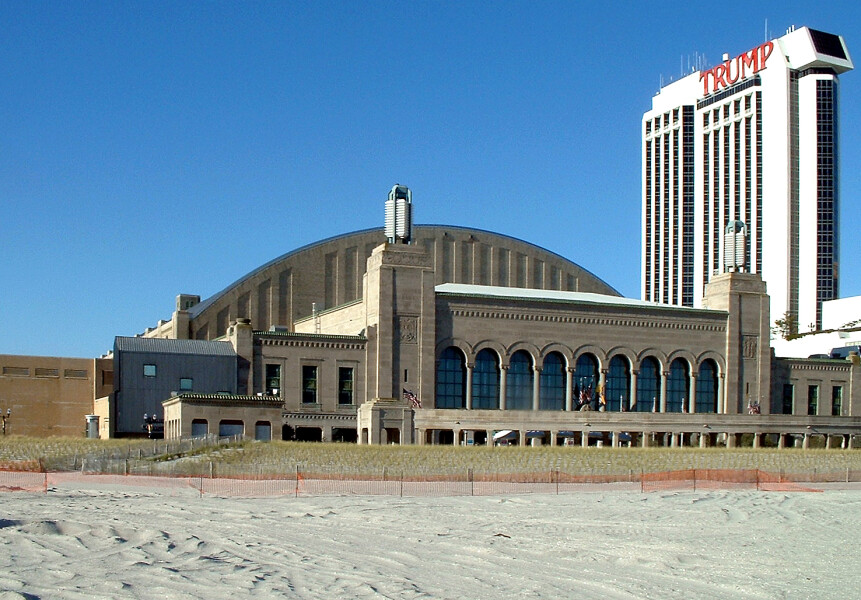 View from the southeast