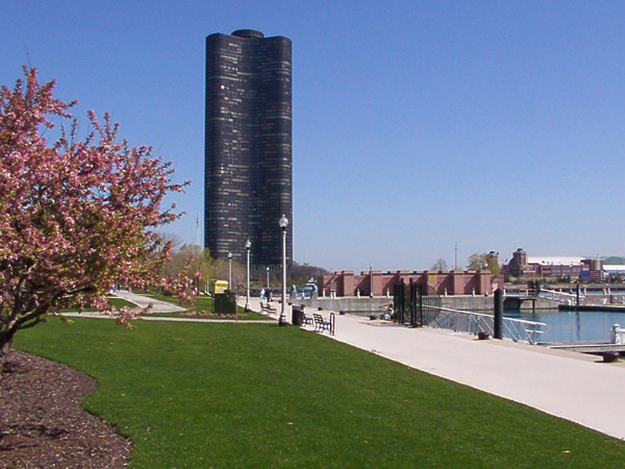 Lake Point Tower by Daniel Kieckhefer