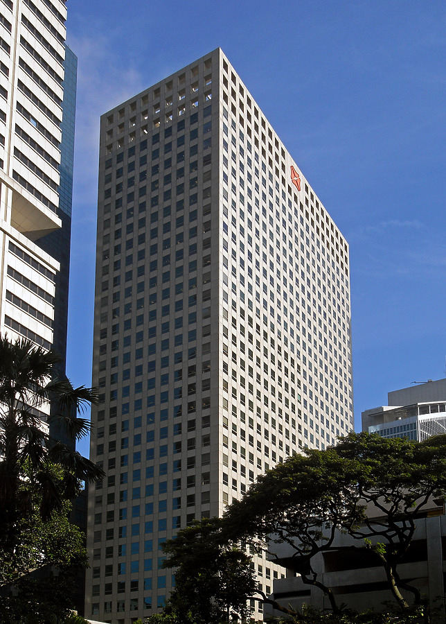 DBS Tower Two by Horst Kiechle