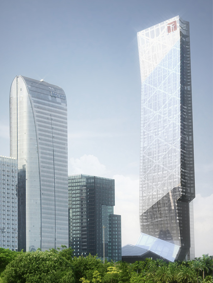 Hanking Center by Morphosis