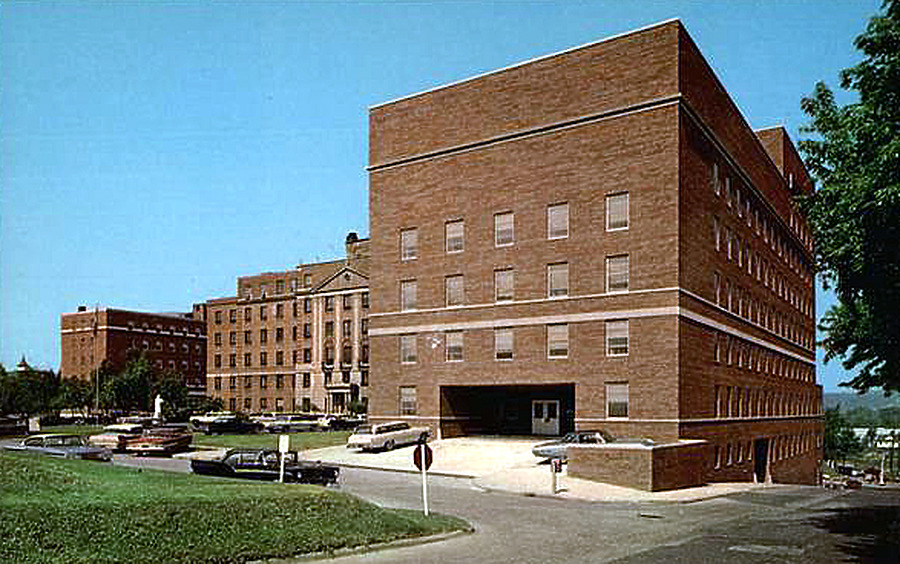 St. Joseph's Hospital - C. Z. Ruth Memorial Annex by Curteich/ Valley News Service