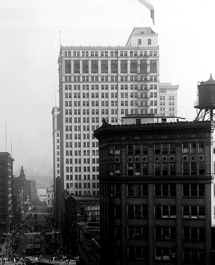 Dime Building by Library of Congress, Prints and Photographs Division, Detroit Publishing Company