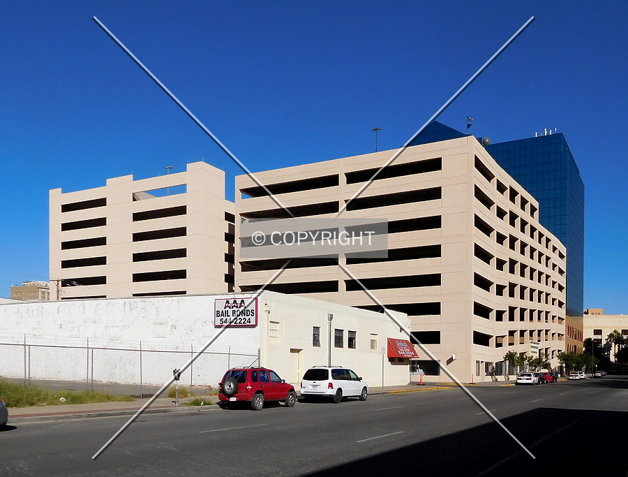 El Paso County Courthouse Parking Garage by Chris Patriarca
