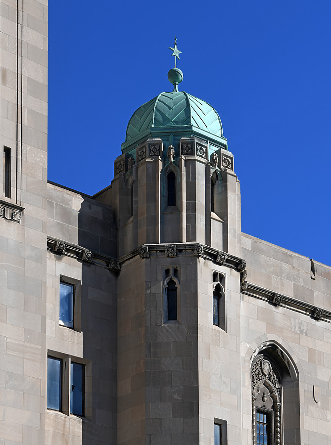 Detroit Masonic Temple by John W. Cahill