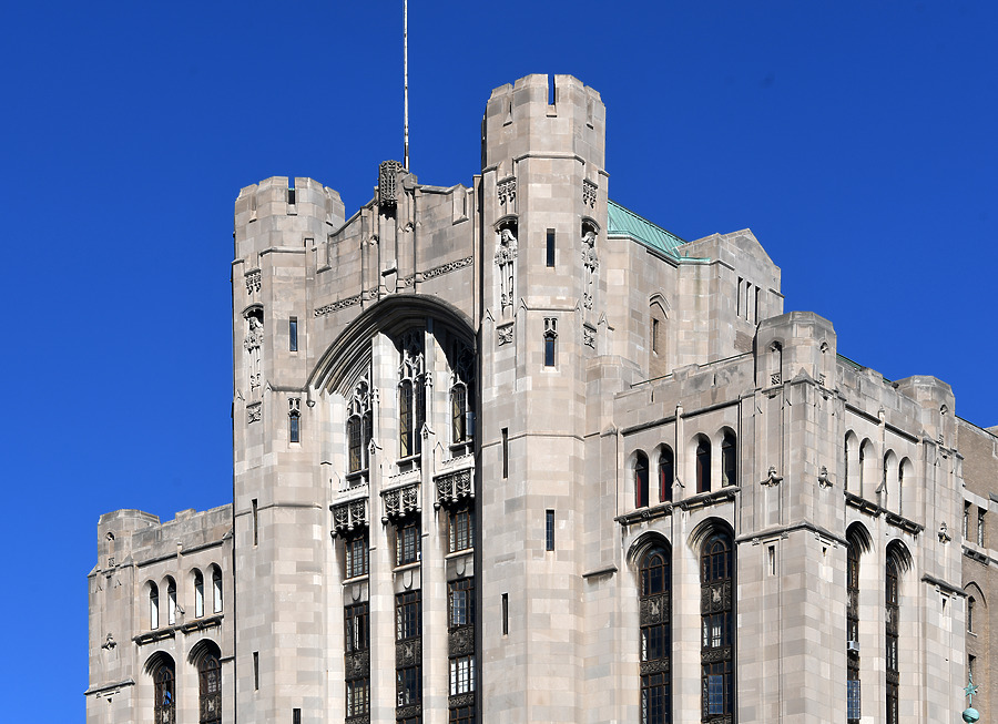 Detroit Masonic Temple by John W. Cahill