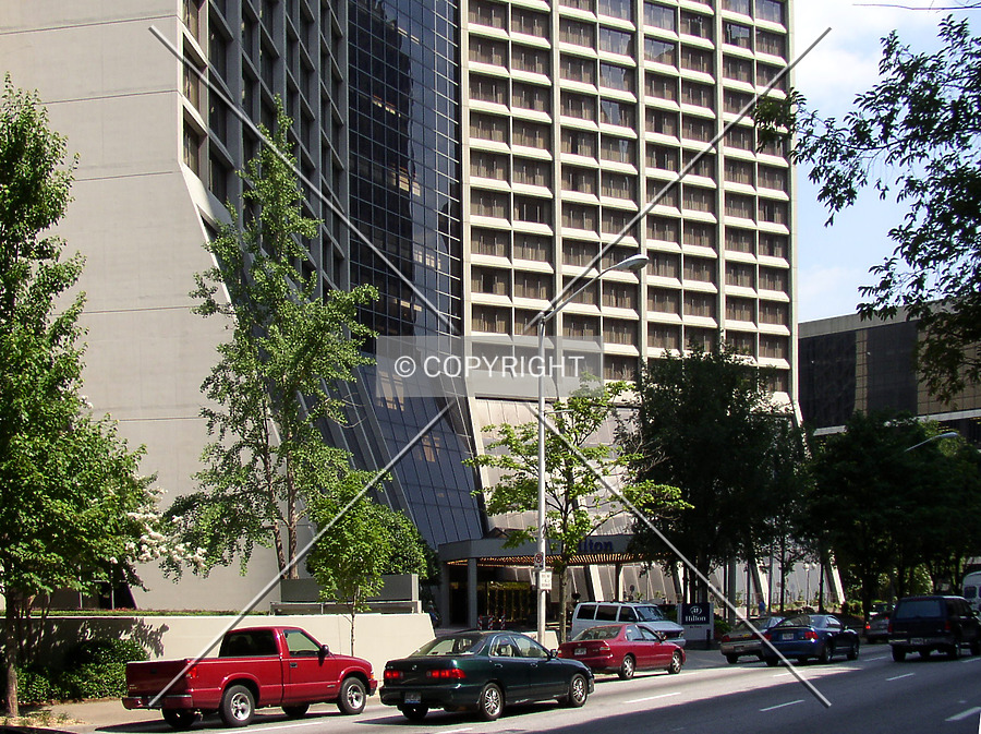 Hilton Atlanta Downtown Photo 797-097-511 - Stock Image - SKYDB