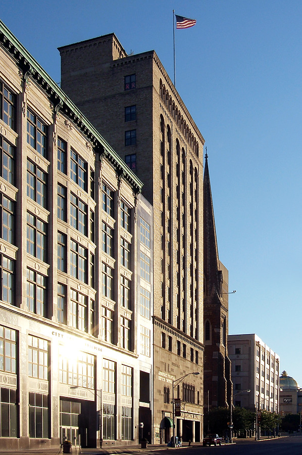 Adirondack Bank Building by John Cahill