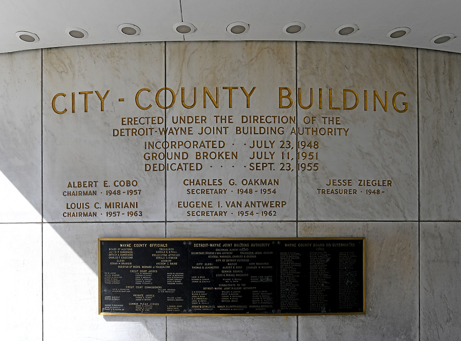 Coleman A. Young Municipal Center by John W. Cahill
