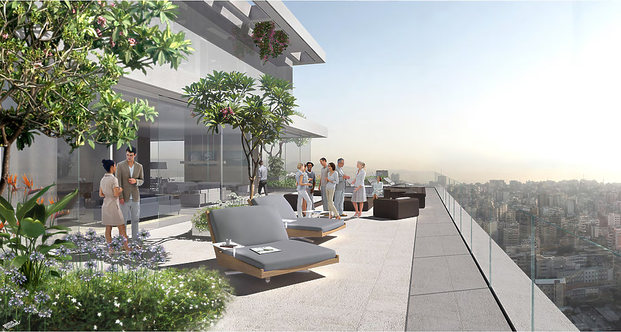 Beirut Terraces by Herzog & de Meuron Architekten AG