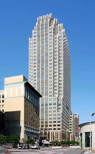 View from the east