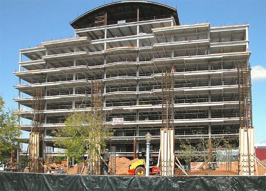 Tower at Convention Center Court by Jim Schwartz